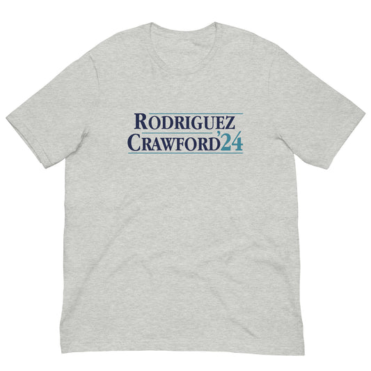 Seattle Mariners Julio Rodriguez and J.P. Crawford '24 Presidential Shirt