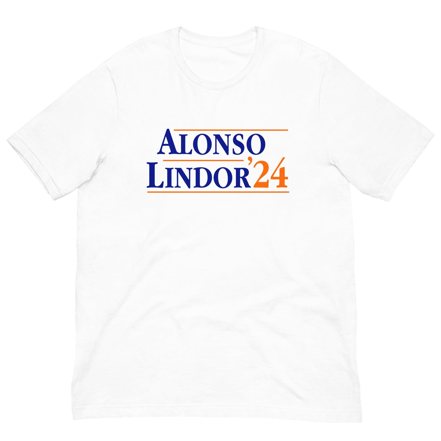 New York Mets Pete Alonso and Francisco Lindor '24 Presidential Shirt